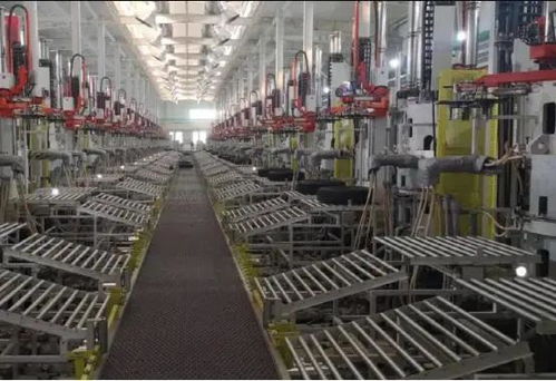 轮胎生产车间,走进一位大人物